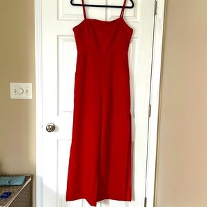 BCBG Red jumpsuit